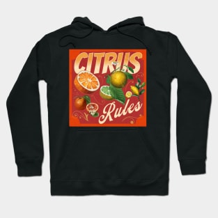 Citrus Vintage retro poster Hoodie